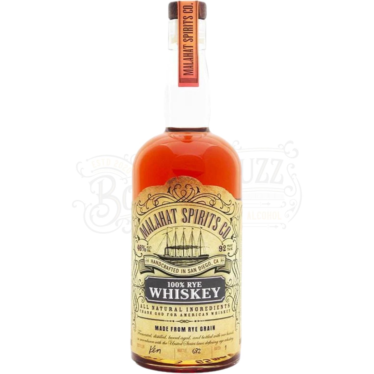 Malahat Spirits Rye Whiskey