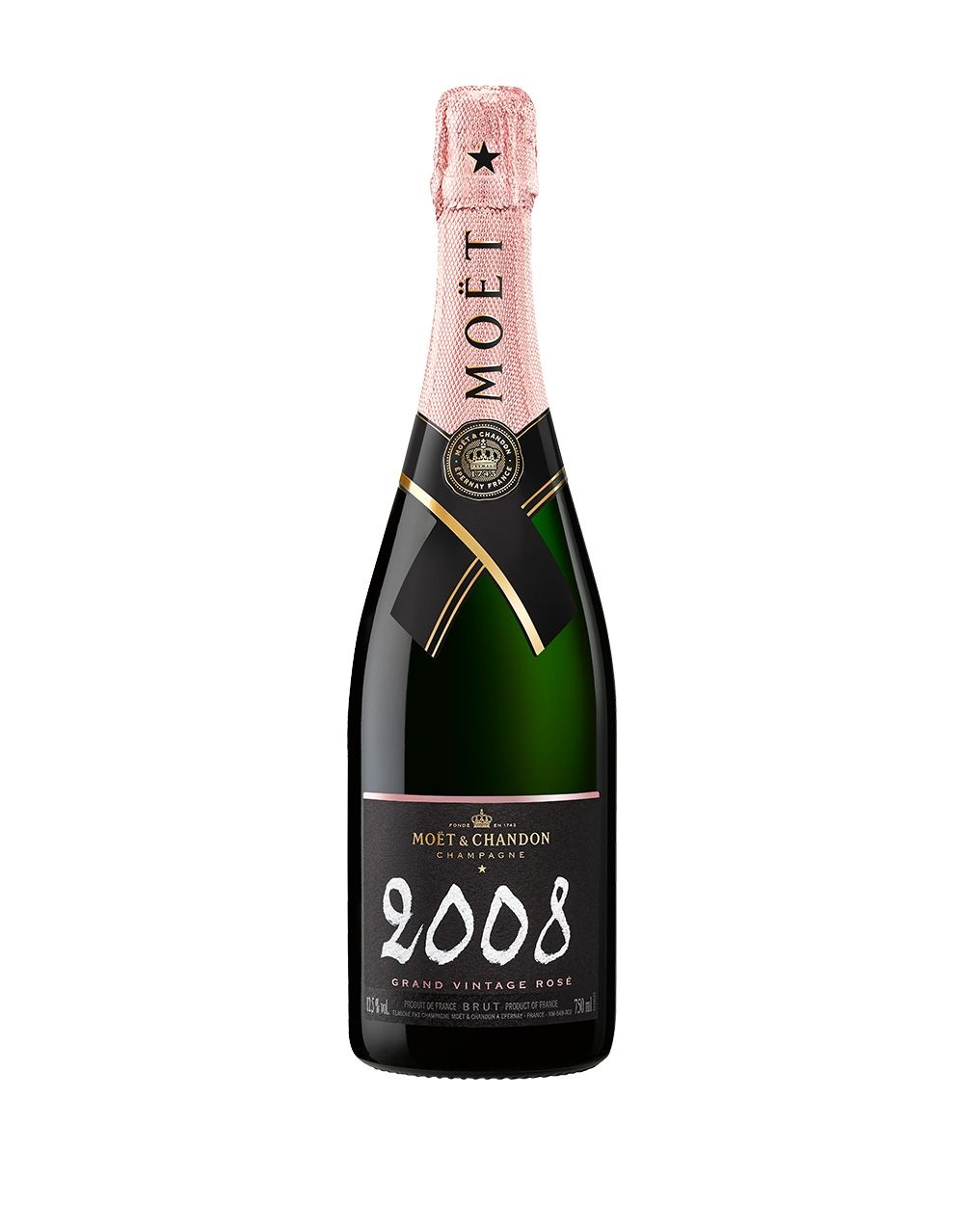 MOËT & CHANDON GRAND VINTAGE ROSÉ 2008 750 ML