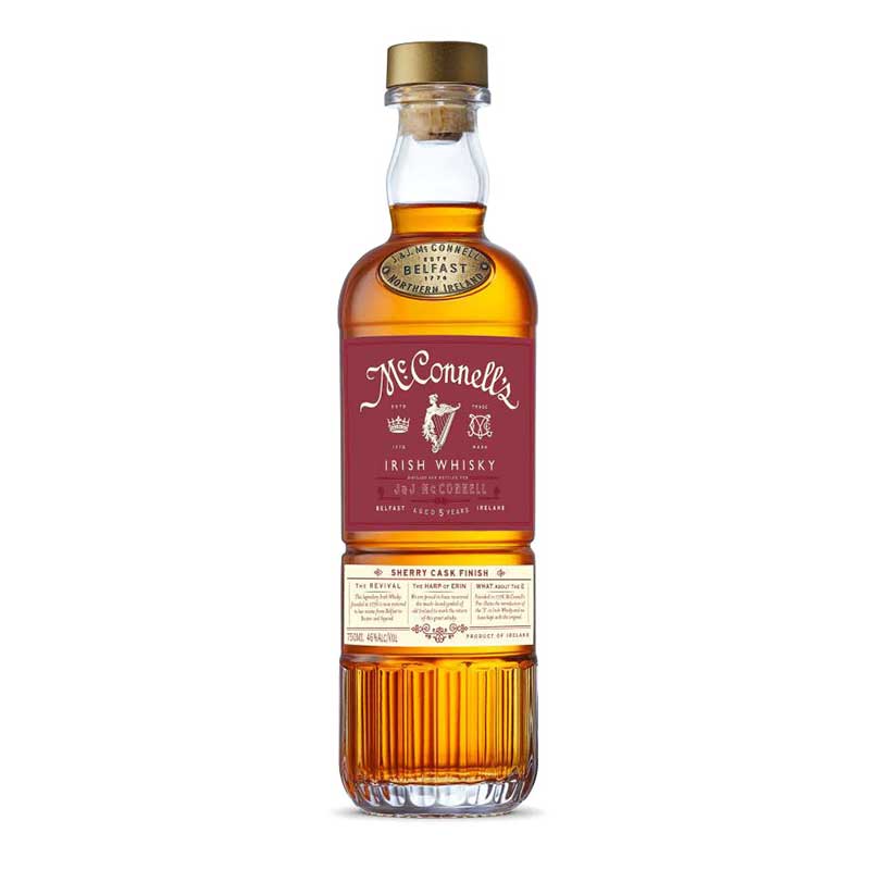 McConnells Sherry Cask Irish Whiskey 750ml