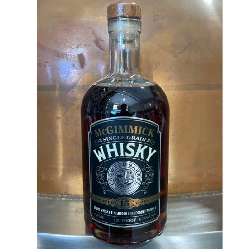 McGimmick 15 Year Armagnac Finish & Chardonnay Finish Single Grain Whiskey 750ml