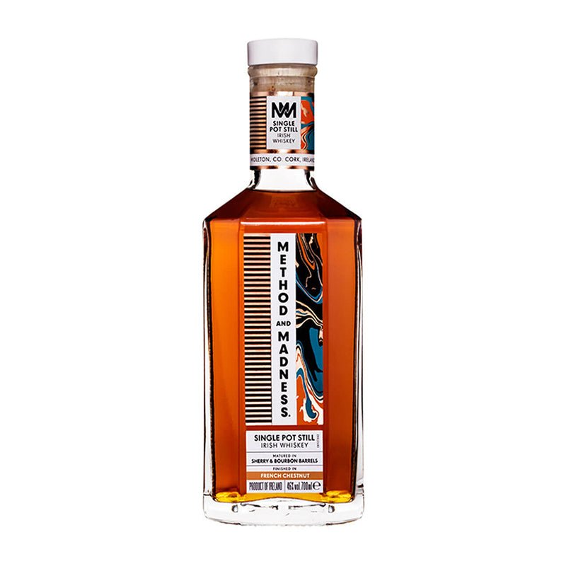 Method and Madness Single Pot Still French Chestnut Irish Whiskey 700ml