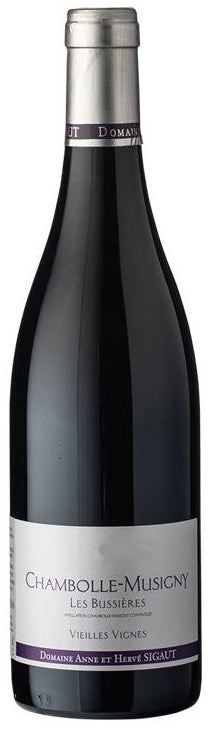 Domaine Sigaut Chambolle-Musigny Les Bussieres Vieilles Vignes 2022 Front Bottle Shot