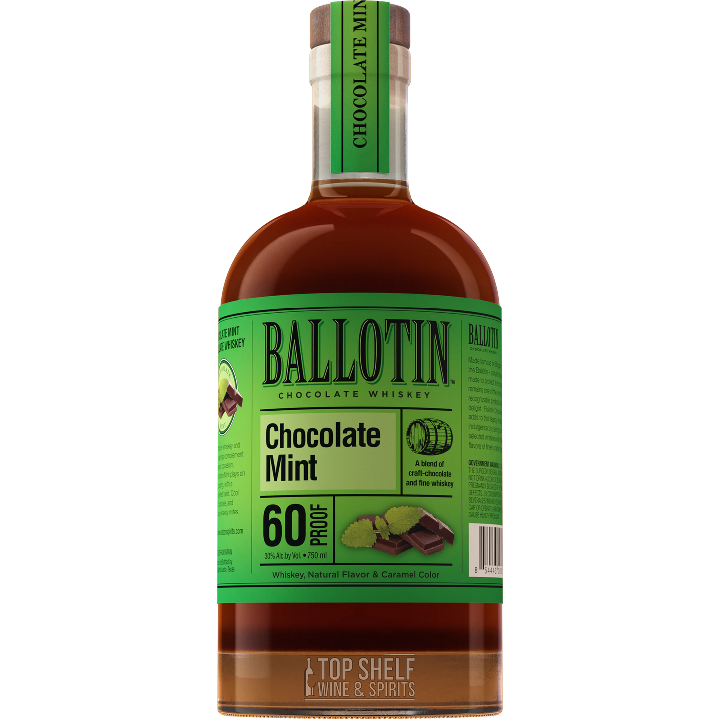 Ballotin Chocolate Mint Flavored Whiskey