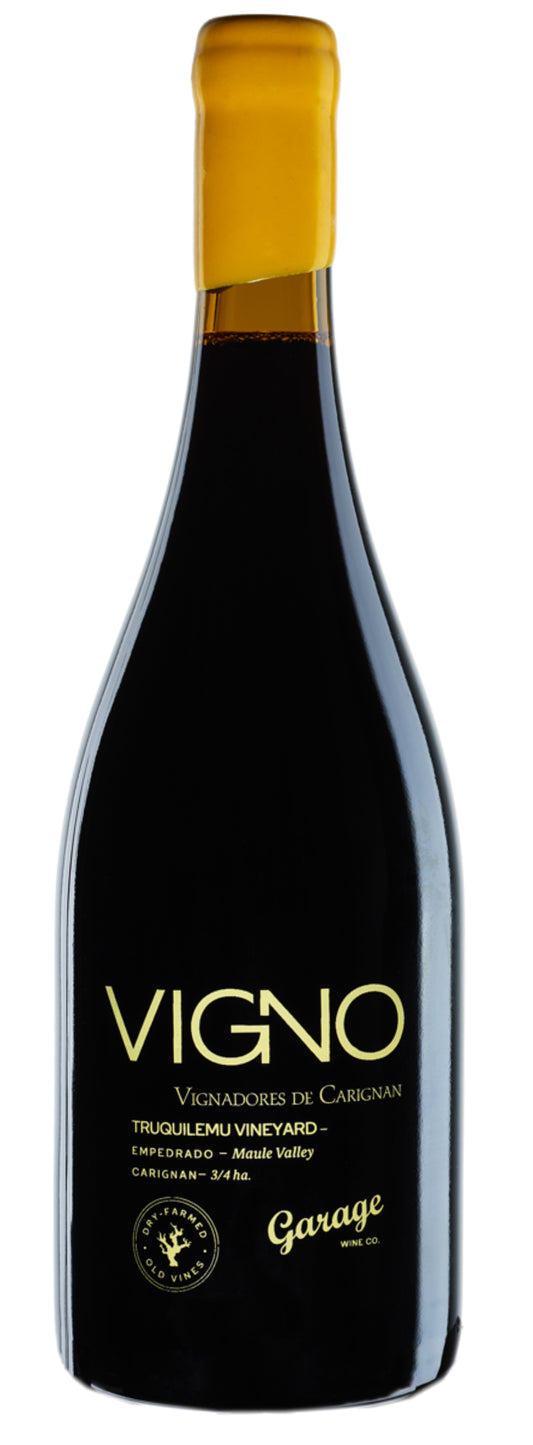 Garage Wine Co. Vigno Carignan 2019  Front Bottle Shot
