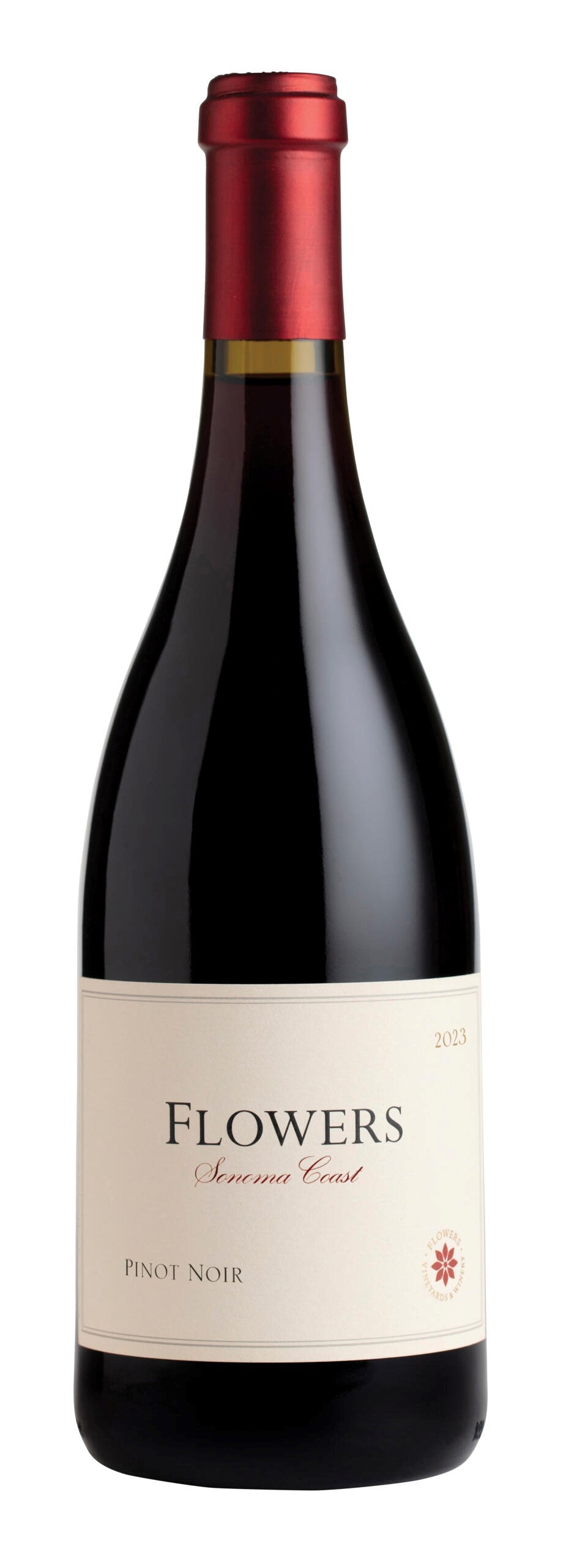 Flowers Sonoma Coast Pinot Noir 2023 Front Bottle Shot