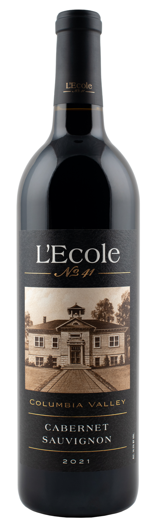 L'Ecole 41 Columbia Valley Cabernet Sauvignon 2021  Front Bottle Shot