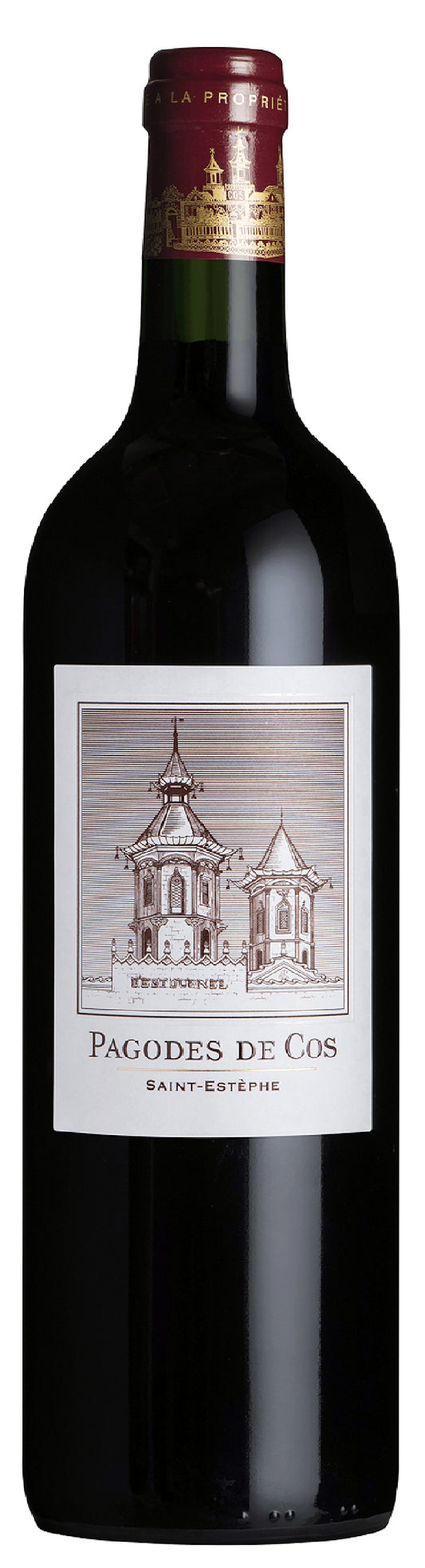 Chateau Cos d'Estournel Pagodes de Cos 2019  Front Bottle Shot