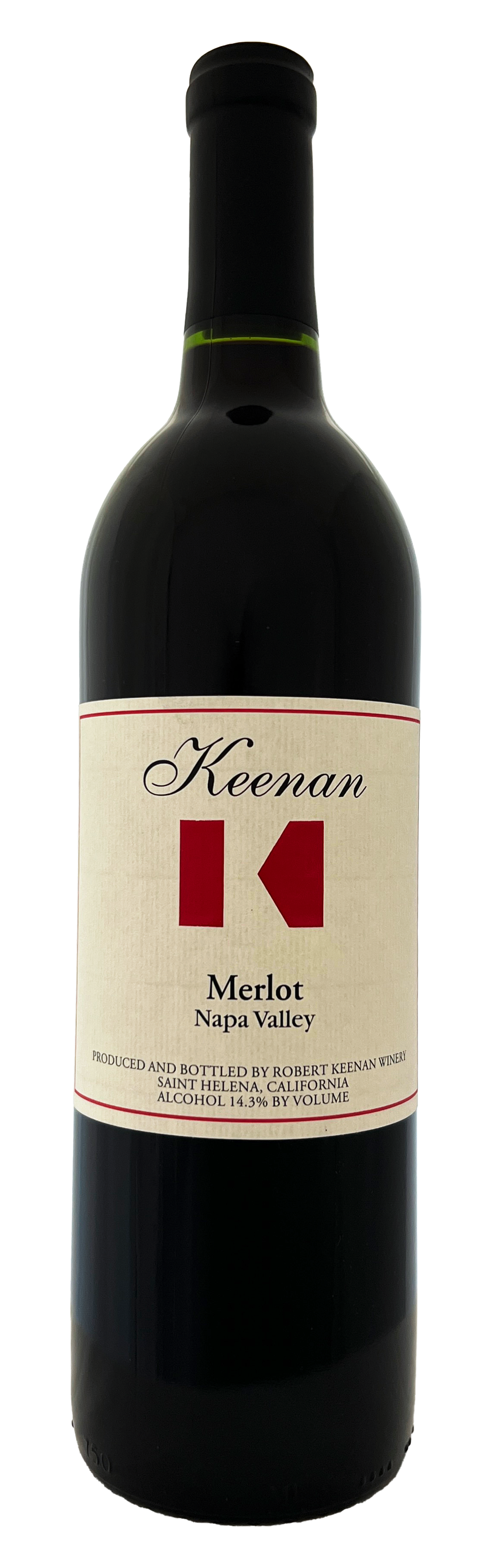 Keenan Napa Valley Merlot 2021 Front Bottle Shot