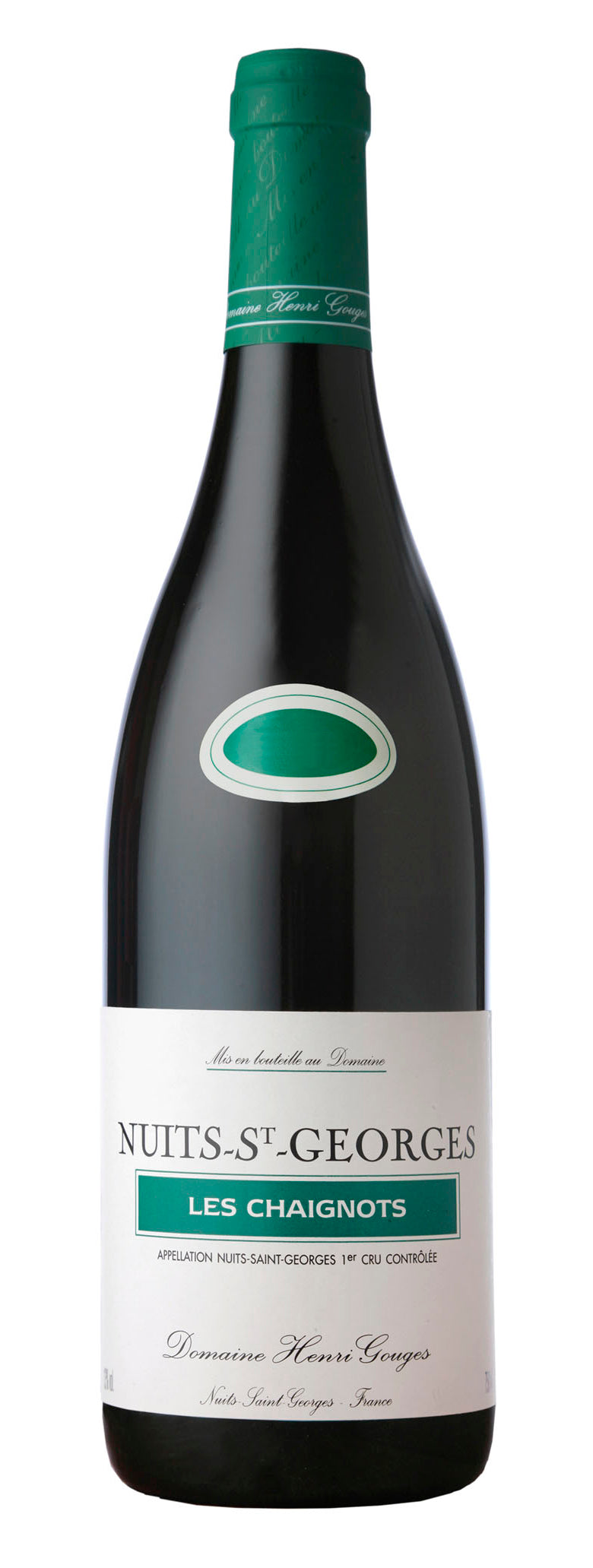 Domaine Henri Gouges Nuits-Saint-Georges Les Chaignots Premier Cru 2019 Front Bottle Shot