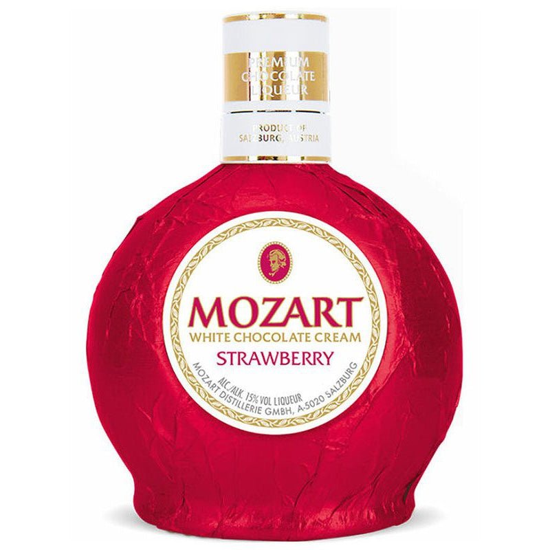 Mozart Strawberry White Chocolate Cream Liqueur 750ml