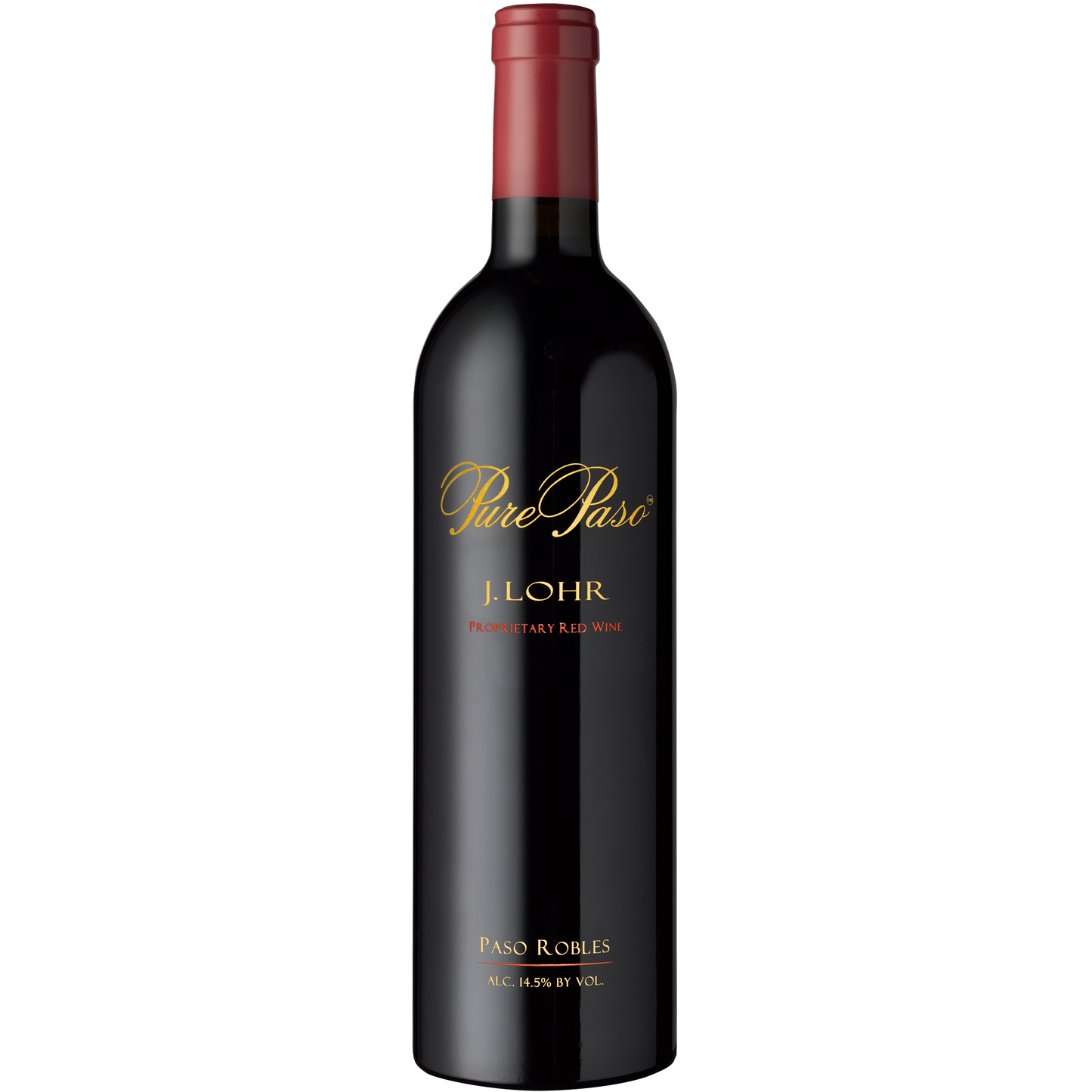 J. Lohr Pure Paso Proprietary Red 2021 Front Bottle Shot