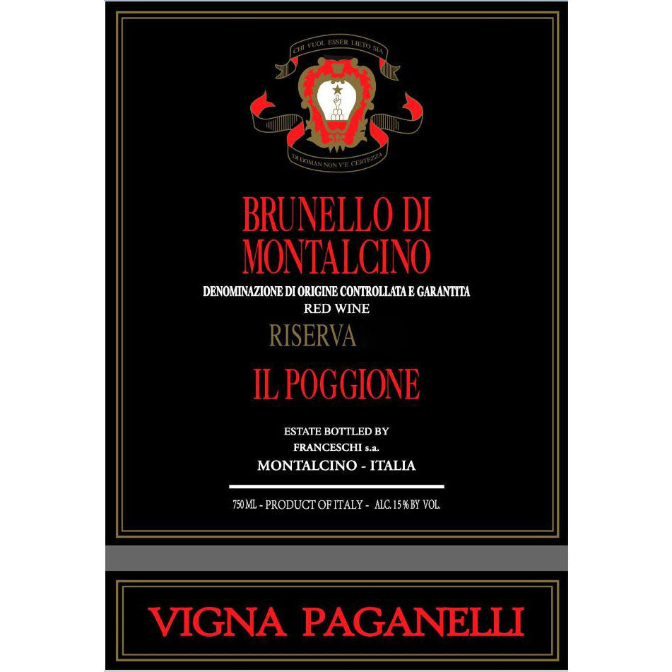 Il Poggione Brunello di Montalcino Riserva Vigna Paganelli (1.5 Liter Magnum) 2019