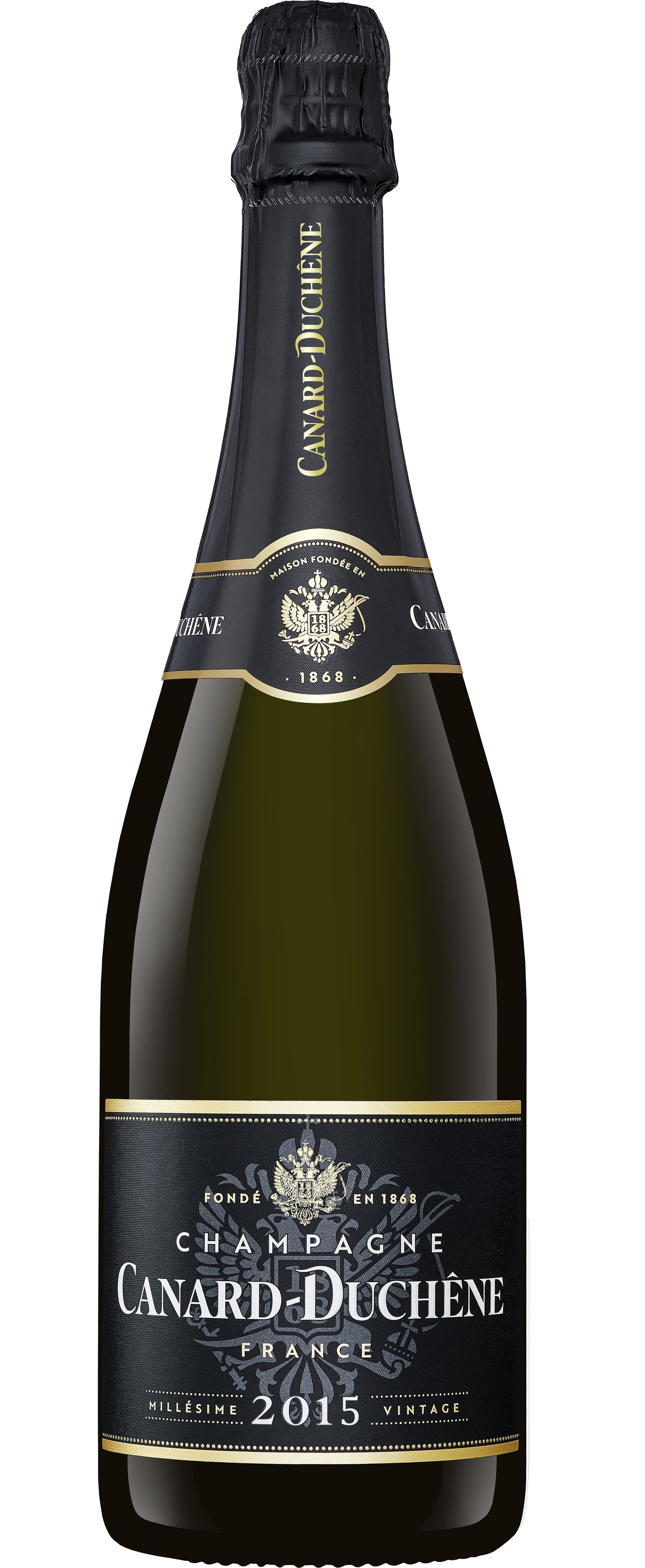Canard-Duchene Millesime 2015 Front Bottle Shot