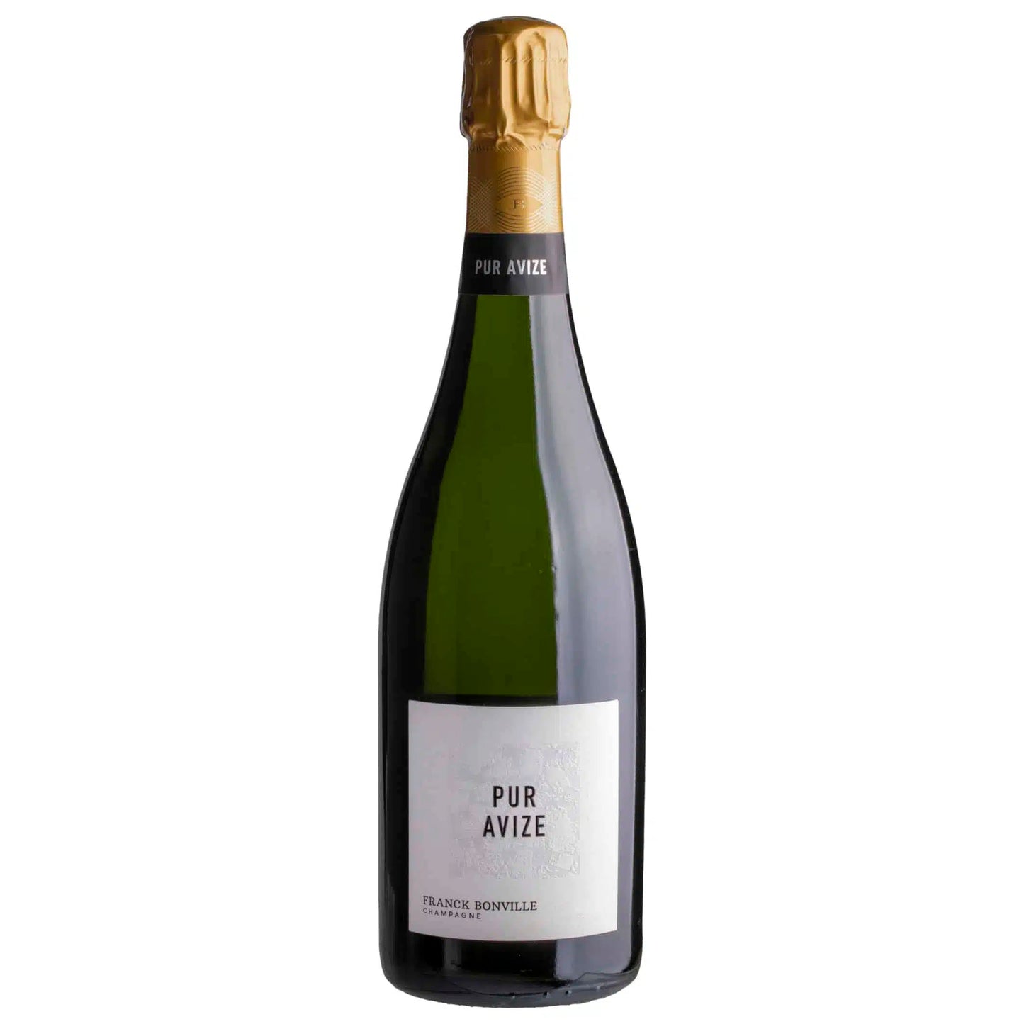 Champagne Franck Bonville Pur Avize Grand Cru Blanc de Blancs 2018 Front Bottle Shot