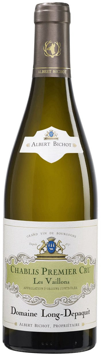 Albert Bichot Chablis Les Vaillons Premier Cru Domaine Long-Depaquit 2022 Front Bottle Shot