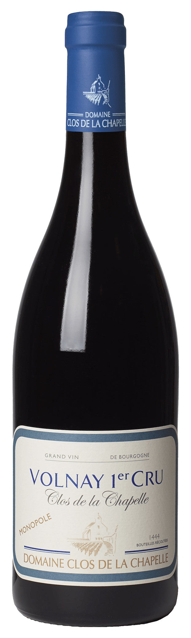 Domaine Clos de la Chapelle Volnay Clos de la Chapelle Premier Cru 2022 Front Bottle Shot