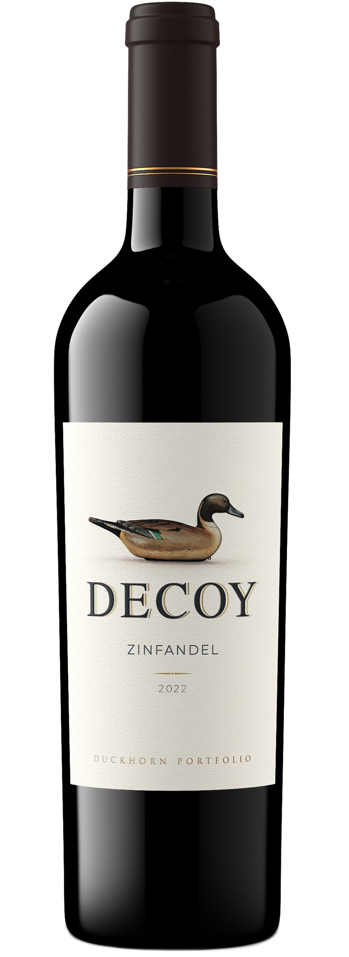 Decoy Zinfandel 2022 Front Bottle Shot