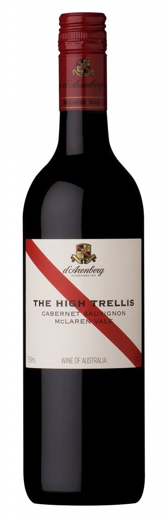 d'Arenberg The High Trellis Cabernet Sauvignon 2018 Front Bottle Shot