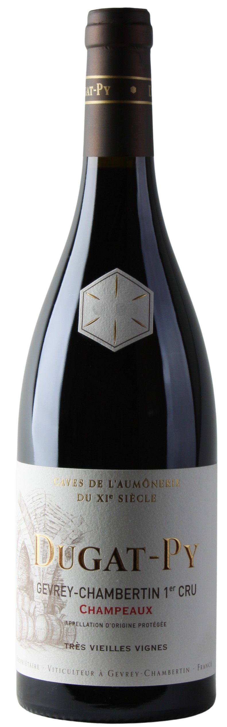 Dugat-Py Gevrey-Chambertin Champeaux Tres Vieilles Vignes Premier Cru 2021 Front Bottle Shot