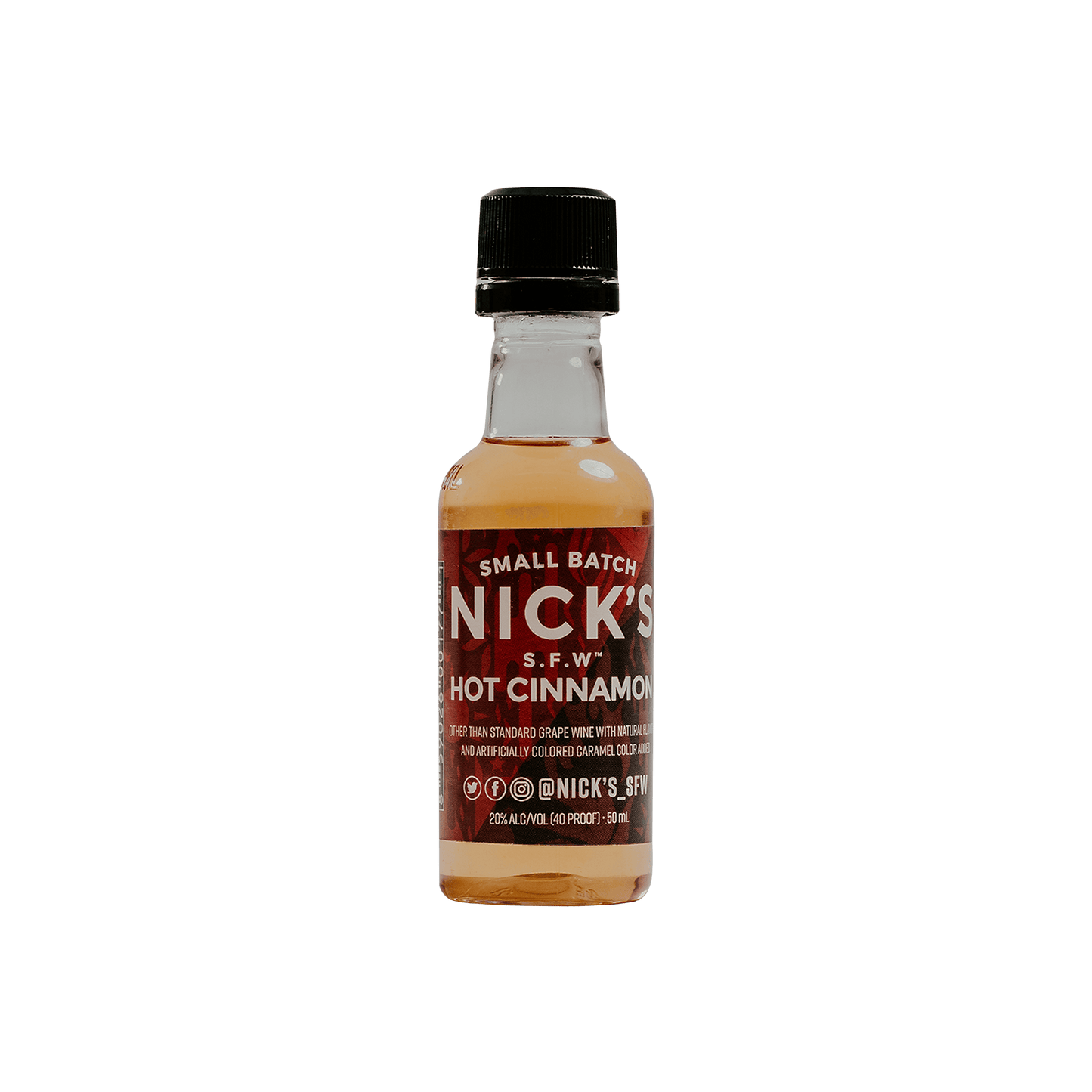 Nick's Hot Cinnamon (12 X 50 Ml)