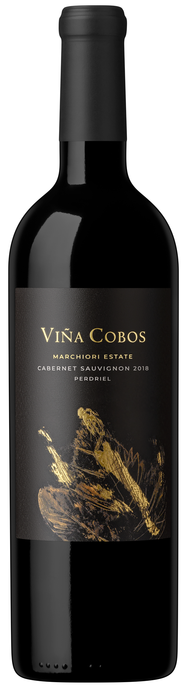 Vina Cobos Marchiori Estate Cabernet Sauvignon 2018 Front Bottle Shot