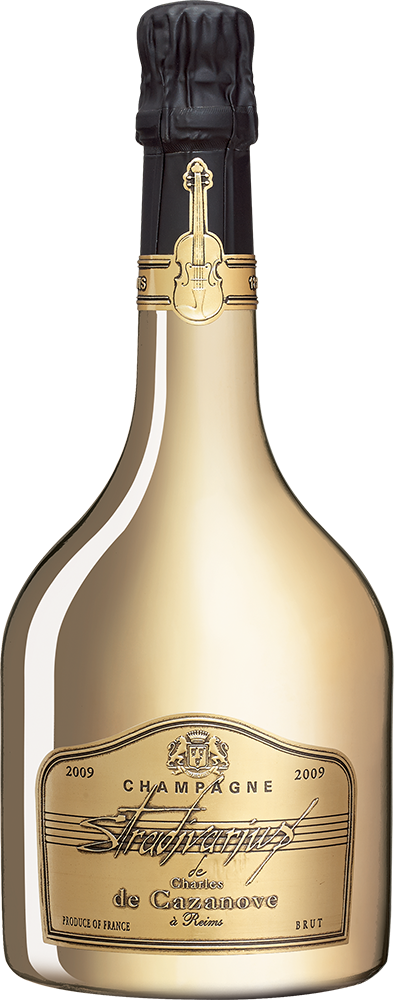 Charles de Cazanove Stradivarius Brut 2009 Front Bottle Shot