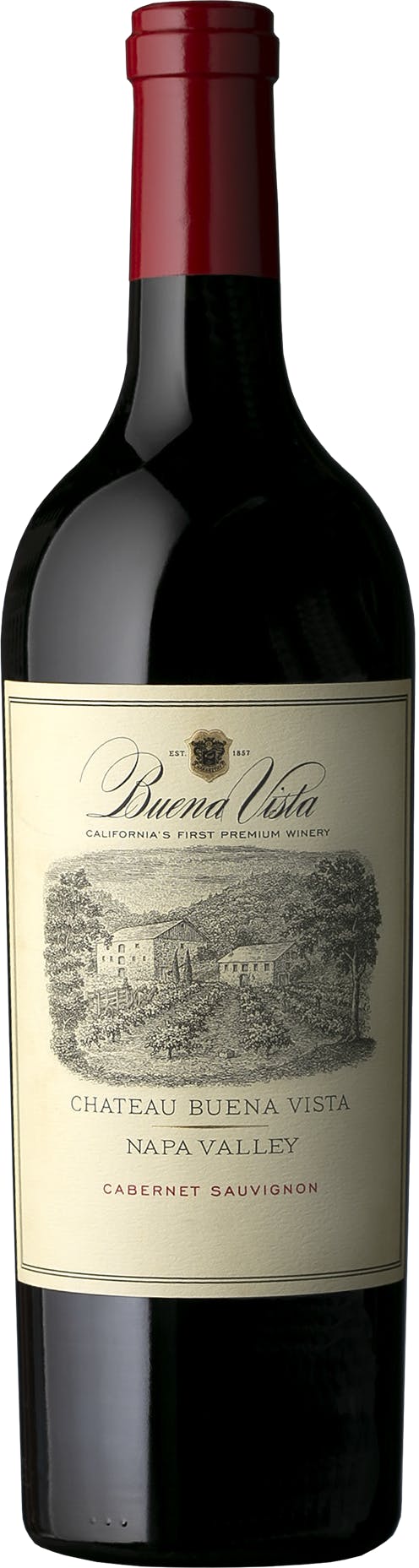 Buena Vista Chateau Buena Vista Napa Valley Cabernet Sauvignon 2021 Front Bottle Shot