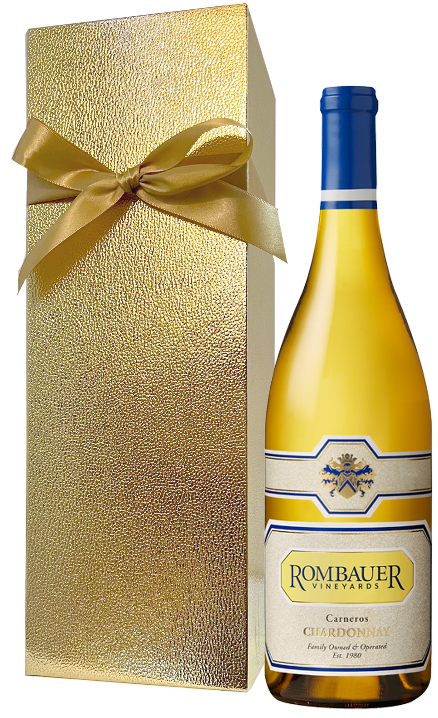 Rombauer Chardonnay with Gold Gift Box