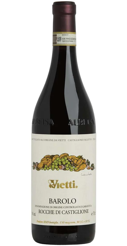 Vietti Barolo Brunate 2021 Front Bottle Shot