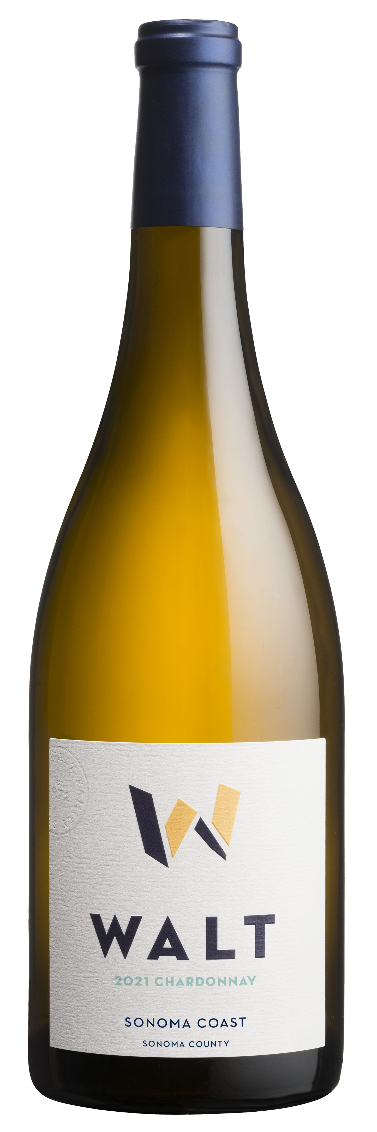 Walt Sonoma Coast Chardonnay 2021 Front Bottle Shot