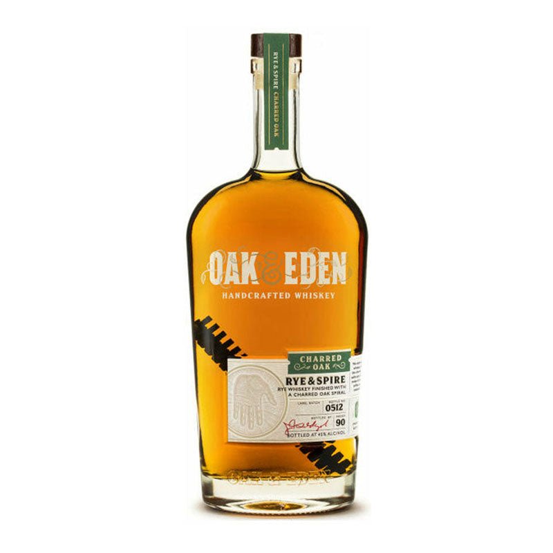 Oak & Eden Charred Oak Rye and Spire Whiskey 750ml