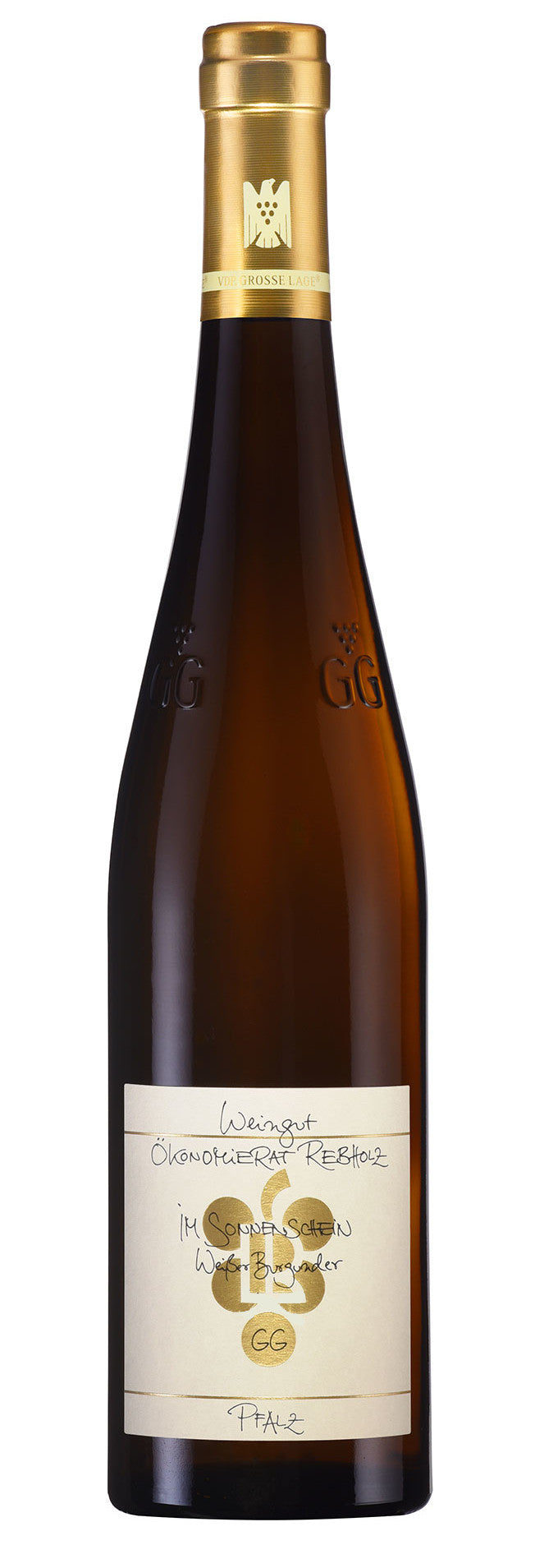 Ökonomierat Rebholz Im Sonnenschein Pinot Blanc Grosses Gewachs 2023 Front Bottle Shot