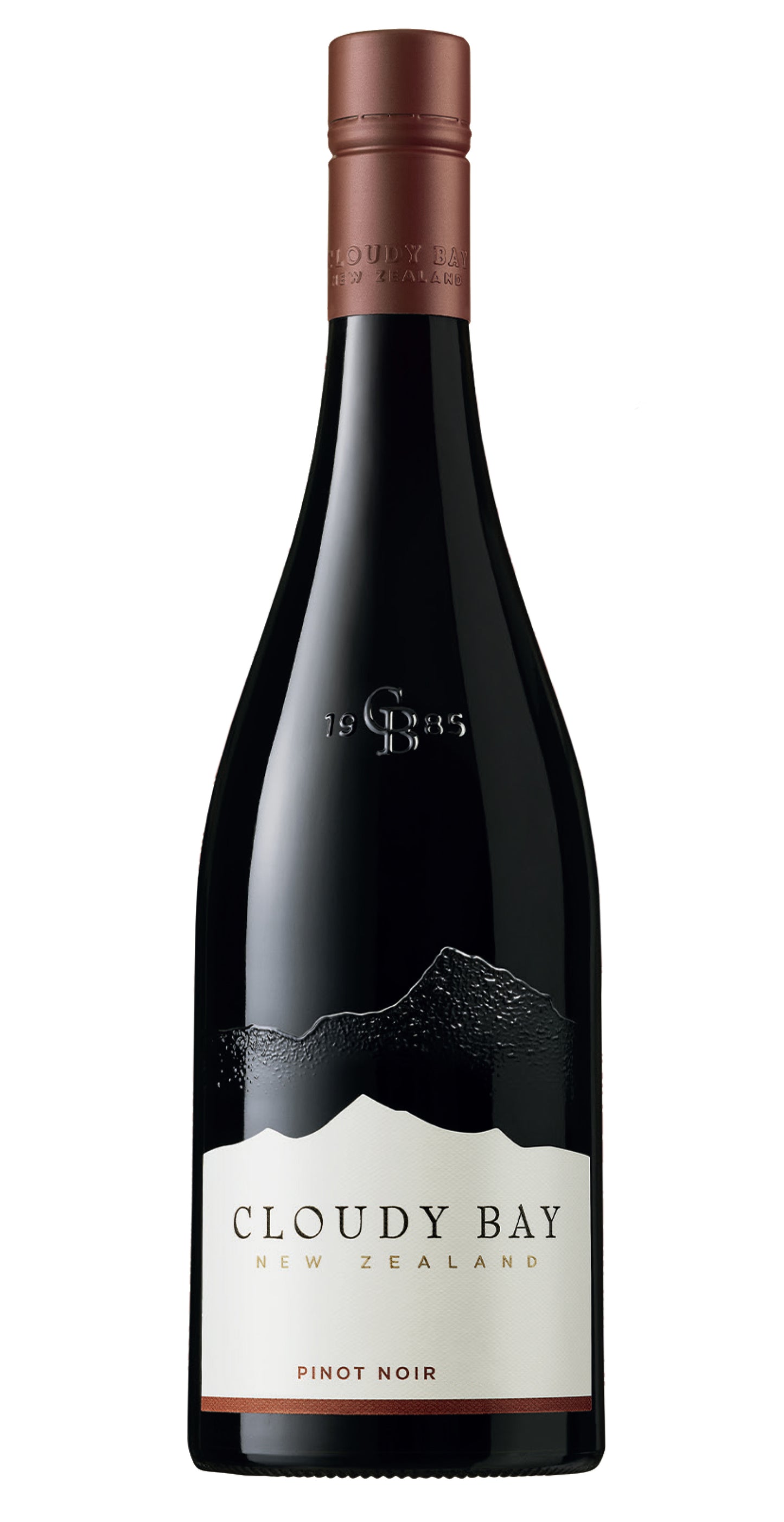 Cloudy Bay Pinot Noir 2022 Front Bottle Shot