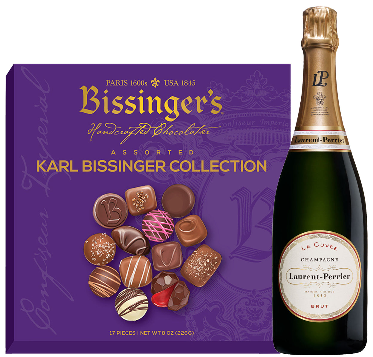 95 Point Laurent-Perrier & Karl Bissinger Signature Chocolates