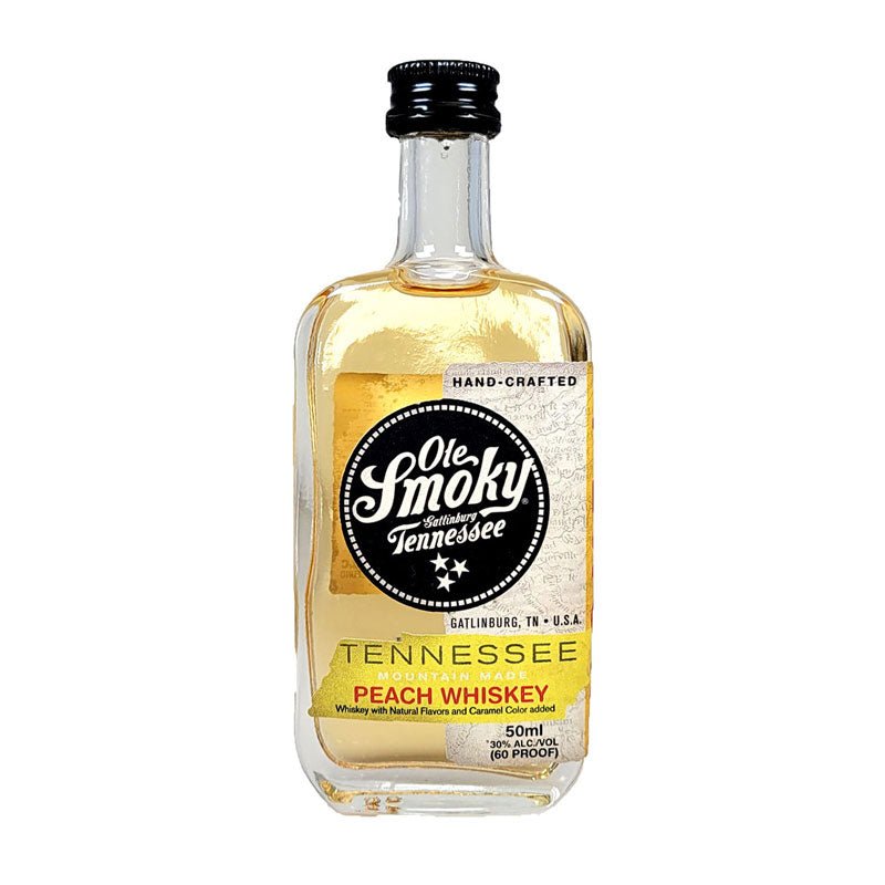 Ole Smoky Peach Flavored Whiskey Mini Shot 50ml