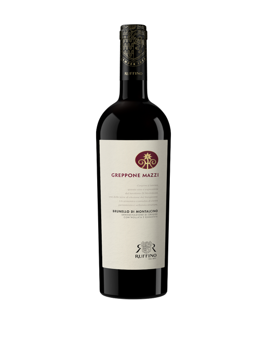 RUFFINO GREPPONE MAZZI BRUNELLO DI MONTALCINO DOCG SANGIOVESE GROSSO 750 ML