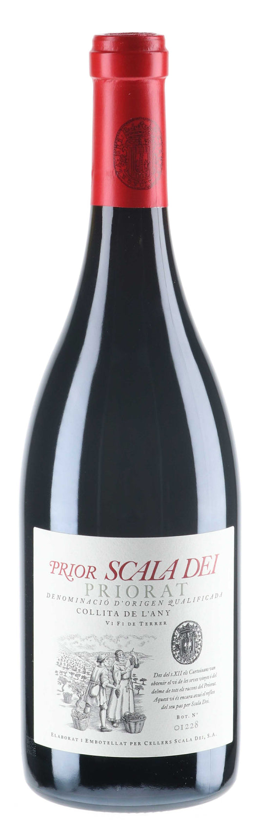 Scala Dei Priorat Prior 2018  Front Bottle Shot