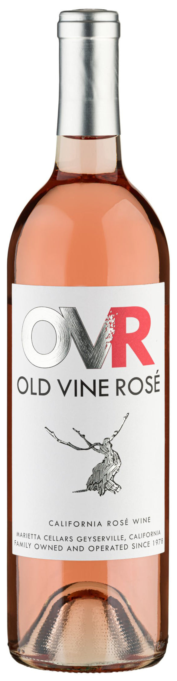 Old Vine Ranch Rose 2022 Front Bottle Shot