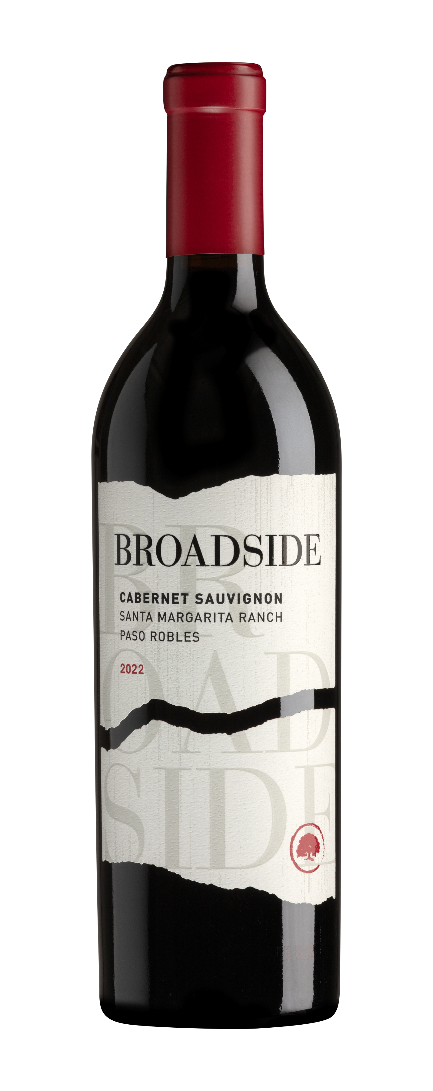 Broadside Margarita Vineyard Cabernet Sauvignon 2022 Front Bottle Shot