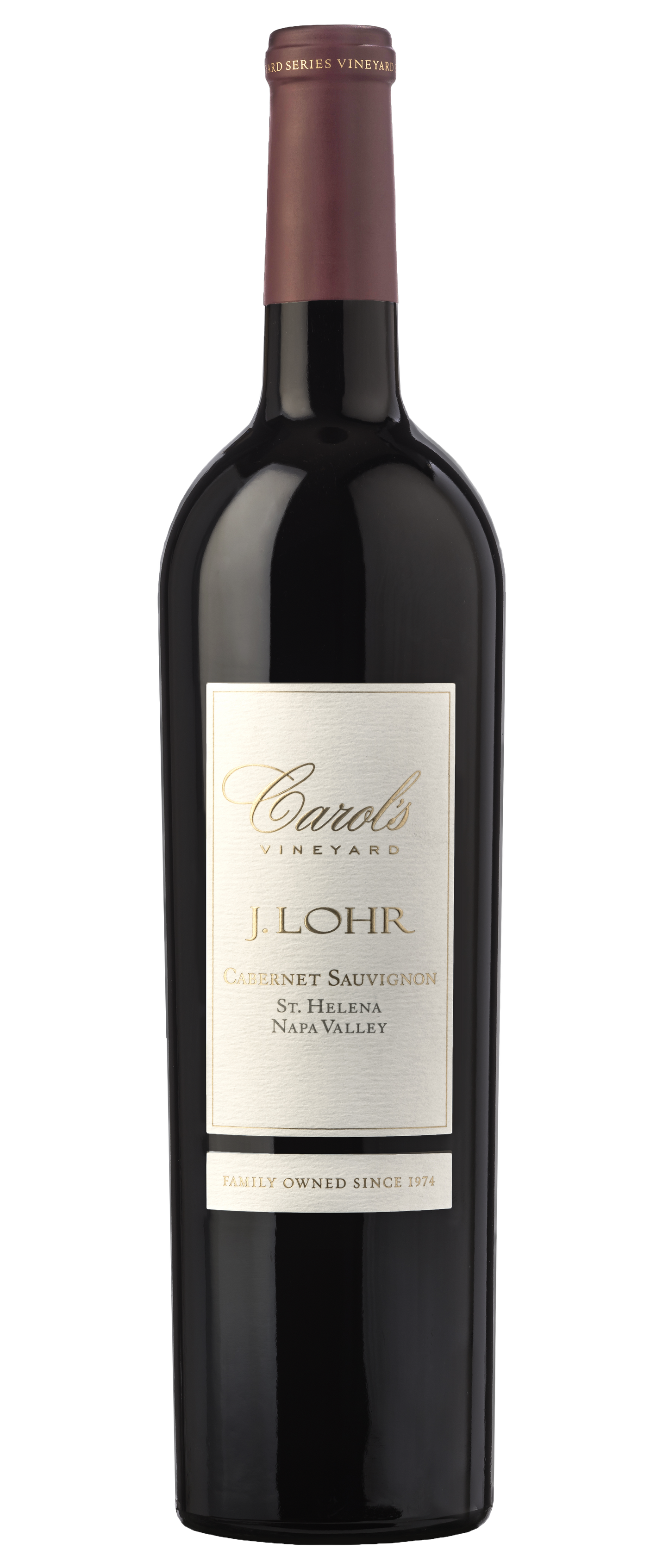 J. Lohr Carol's Vineyard Cabernet Sauvignon 2021 Front Bottle Shot