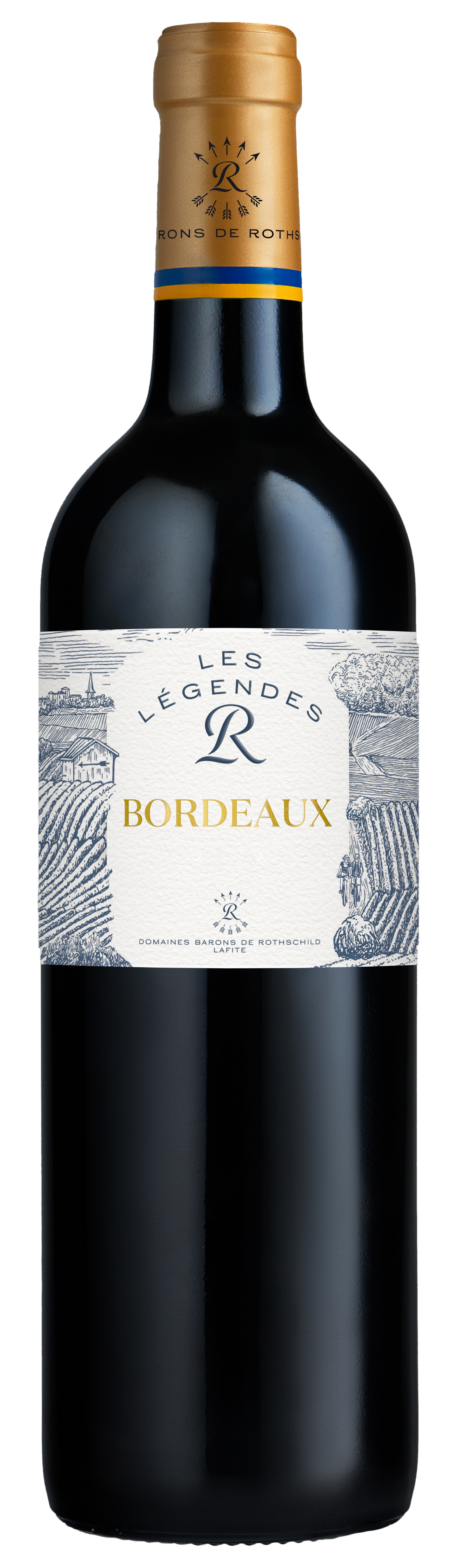 Domaines Barons de Rothschild Les Legendes Bordeaux Rouge 2020 Front Bottle Shot