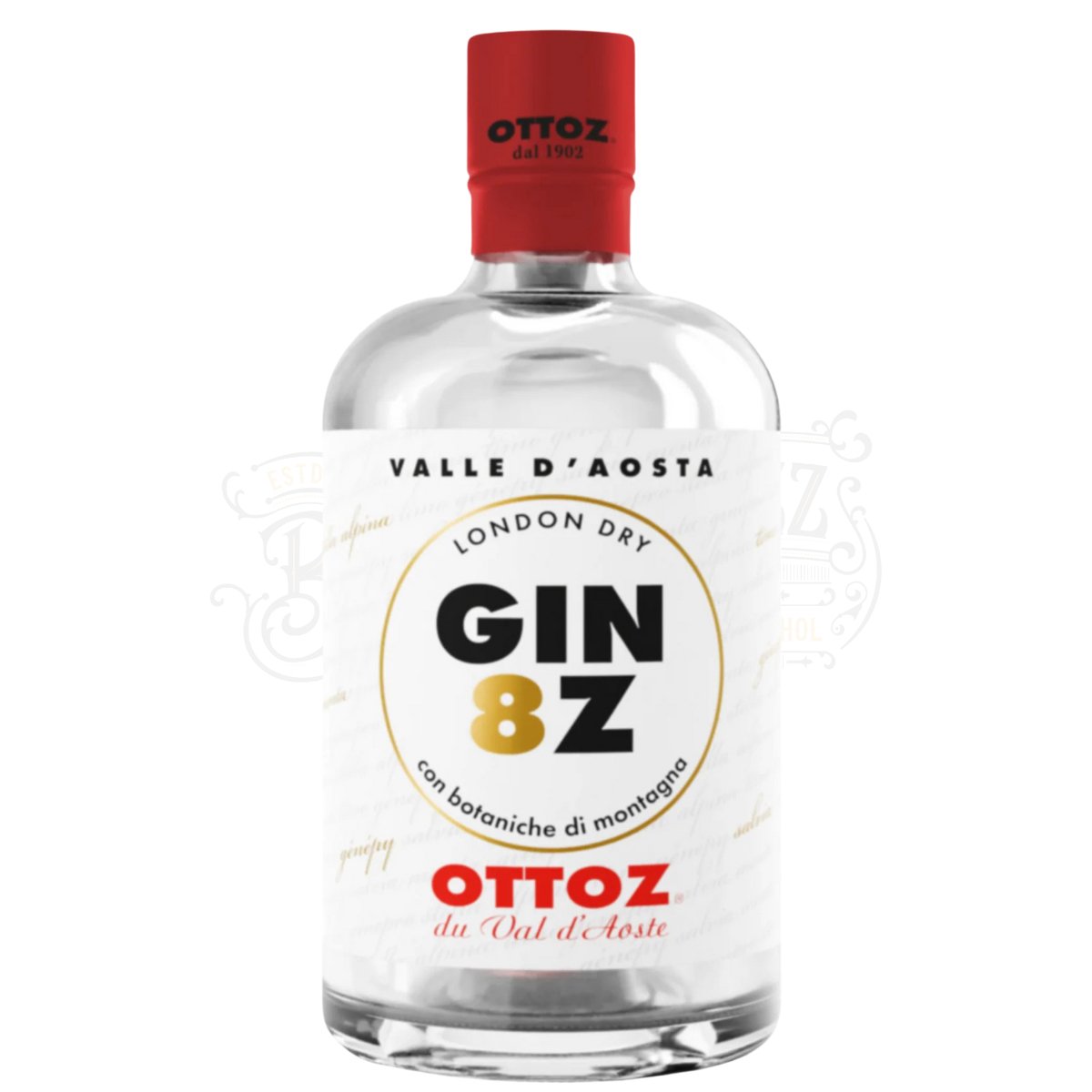 Ottoz 8z Dry Gin Aosta Valley 700 ml