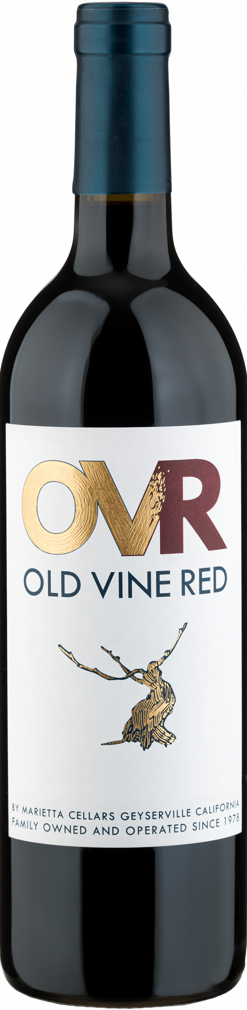 Marietta Cellars Old Vine Red Lot 74 Front Bottle Shot