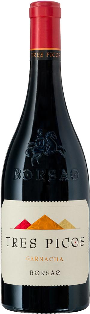 Borsao Tres Picos Garnacha 2021 Front Bottle Shot
