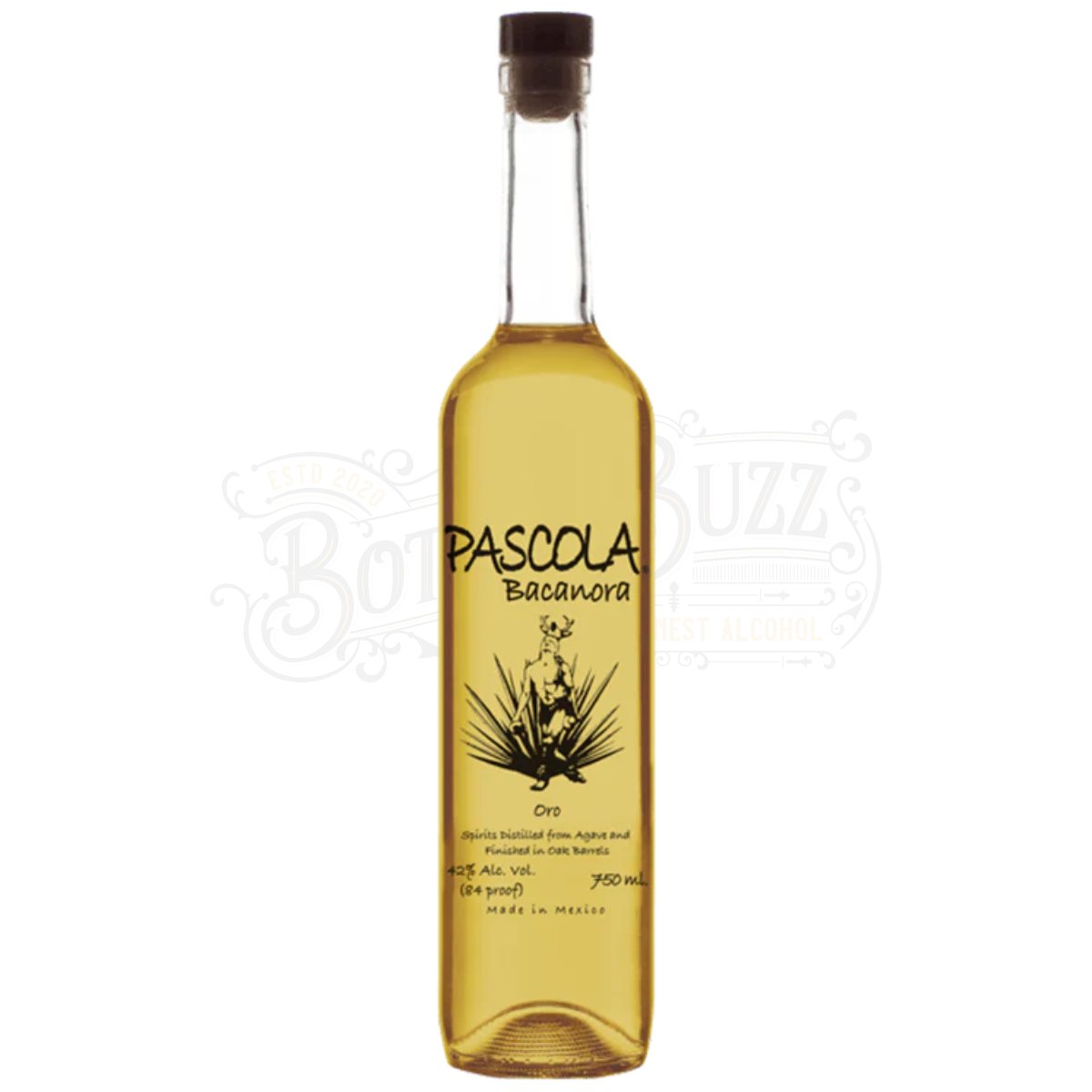 Pascola Bacanora Oro Tequila