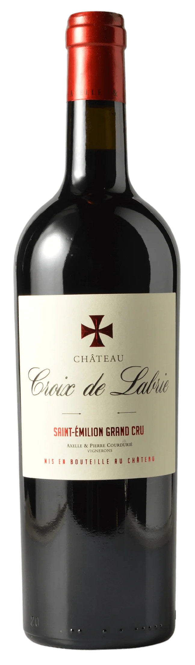 Croix de Labrie 2018 Front Bottle Shot