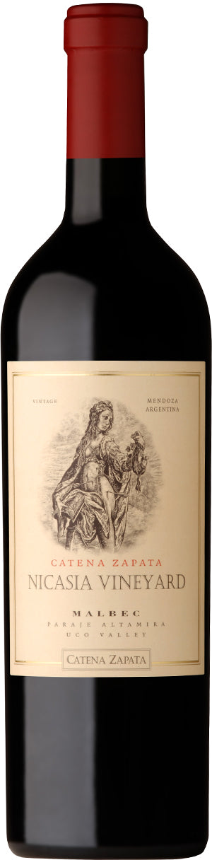 Catena Zapata Nicasia Vineyard Malbec 2021 Front Bottle Shot
