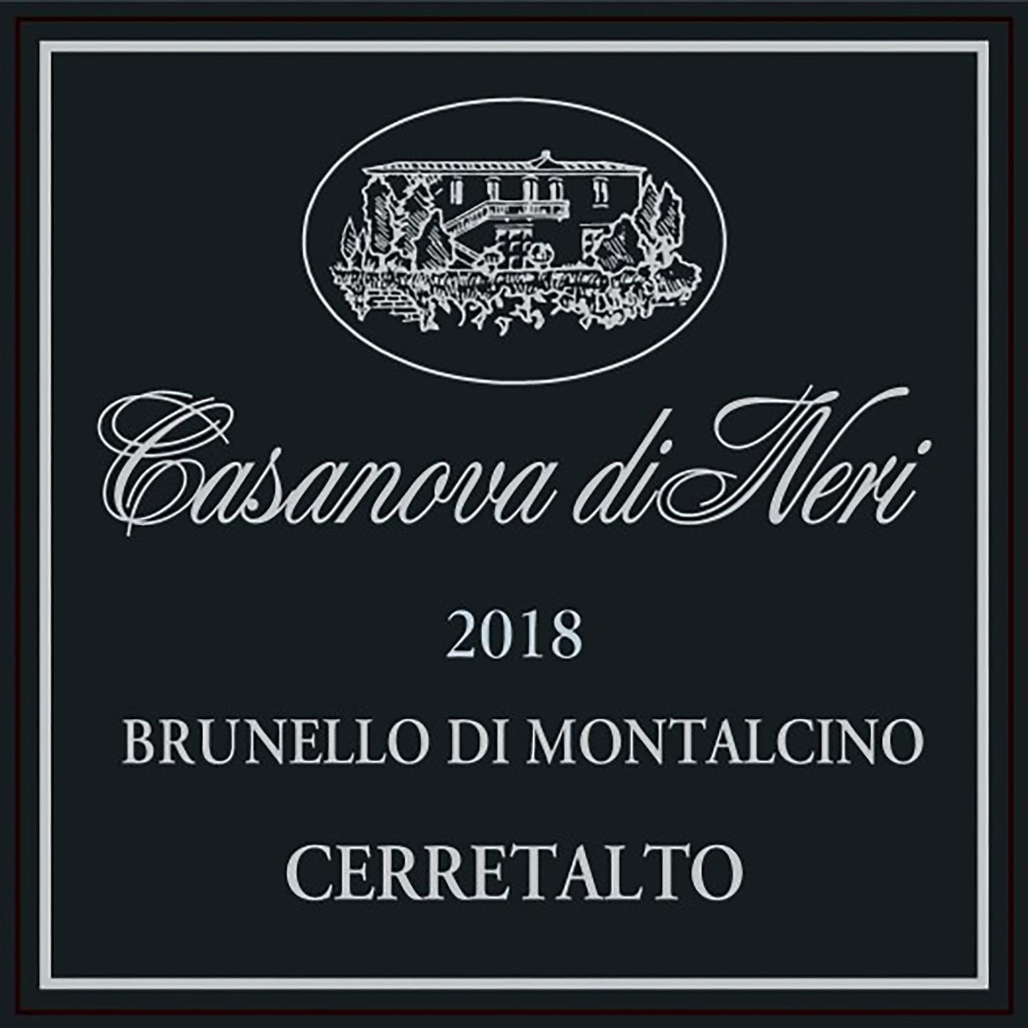 Casanova di Neri Brunello di Montalcino Cerretalto (3 Liter Bottle) 2018