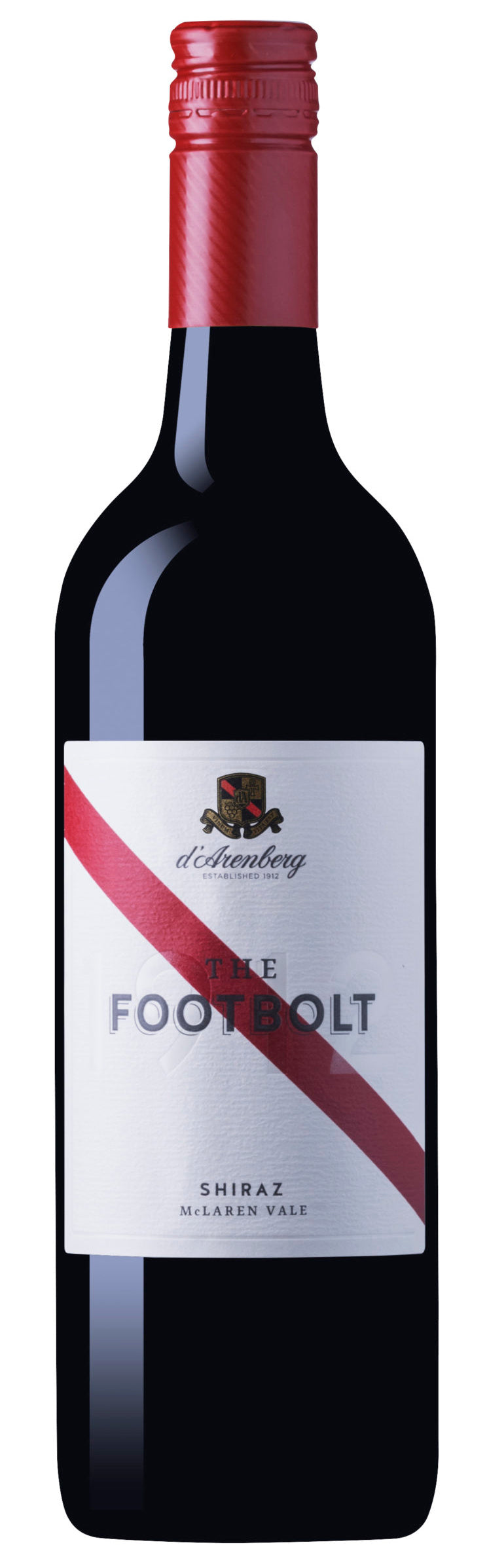 d'Arenberg The Footbolt Shiraz 2021 Front Bottle Shot