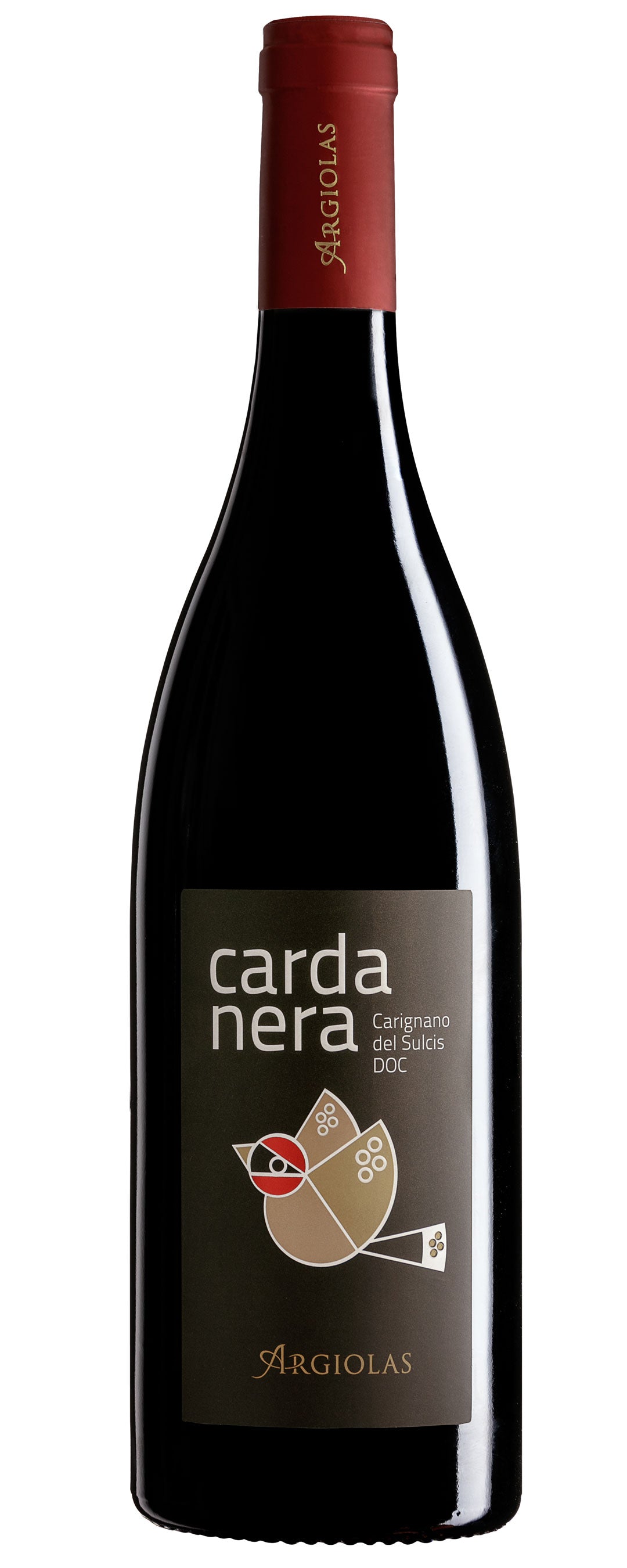 Argiolas Cardanera 2022 Front Bottle Shot